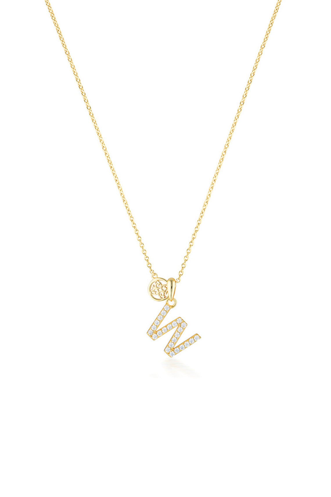 GEORGINI Luxury Letters A Initial Pendant